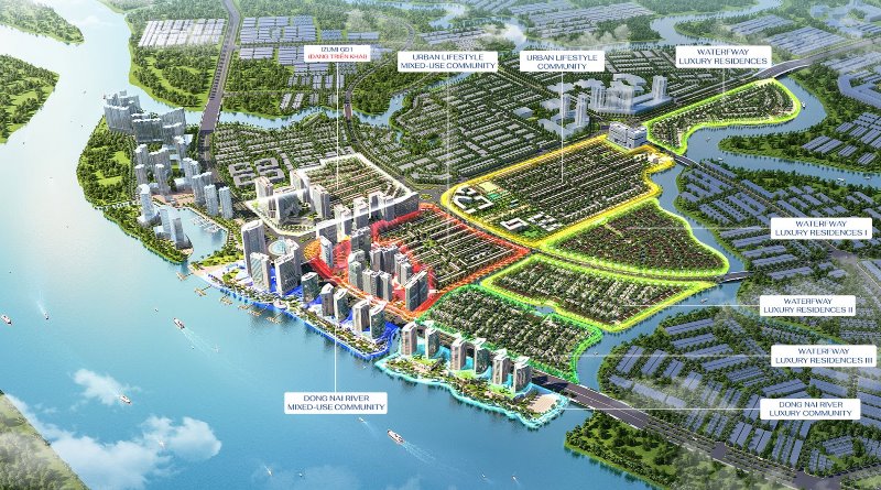 Dự án Izumi City của Nam Long có một vị thế đắc địa