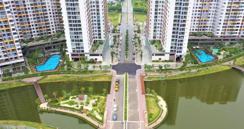 Hệ thống công viên kênh đào, tiện ích vườn Nhật được đầu tư tại khu đô thị Mizuki Park - Nam Long